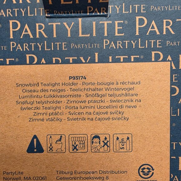 PartyLite Snowbird Tealight Holder - Picture 7 of 7